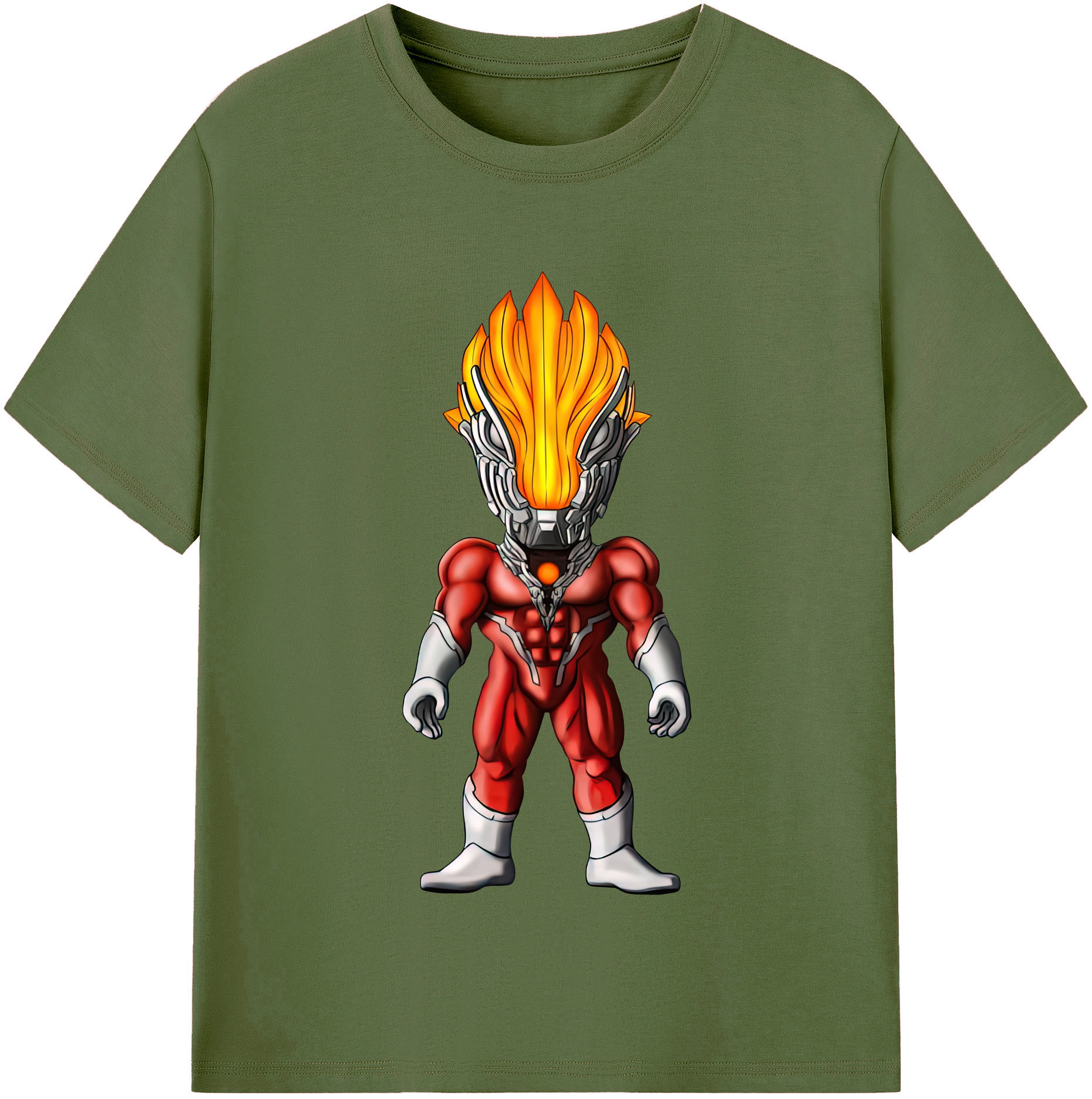 （画像用） ウルトラマン Ultraman 綿100％半袖Tシャツ（フロントプリント）